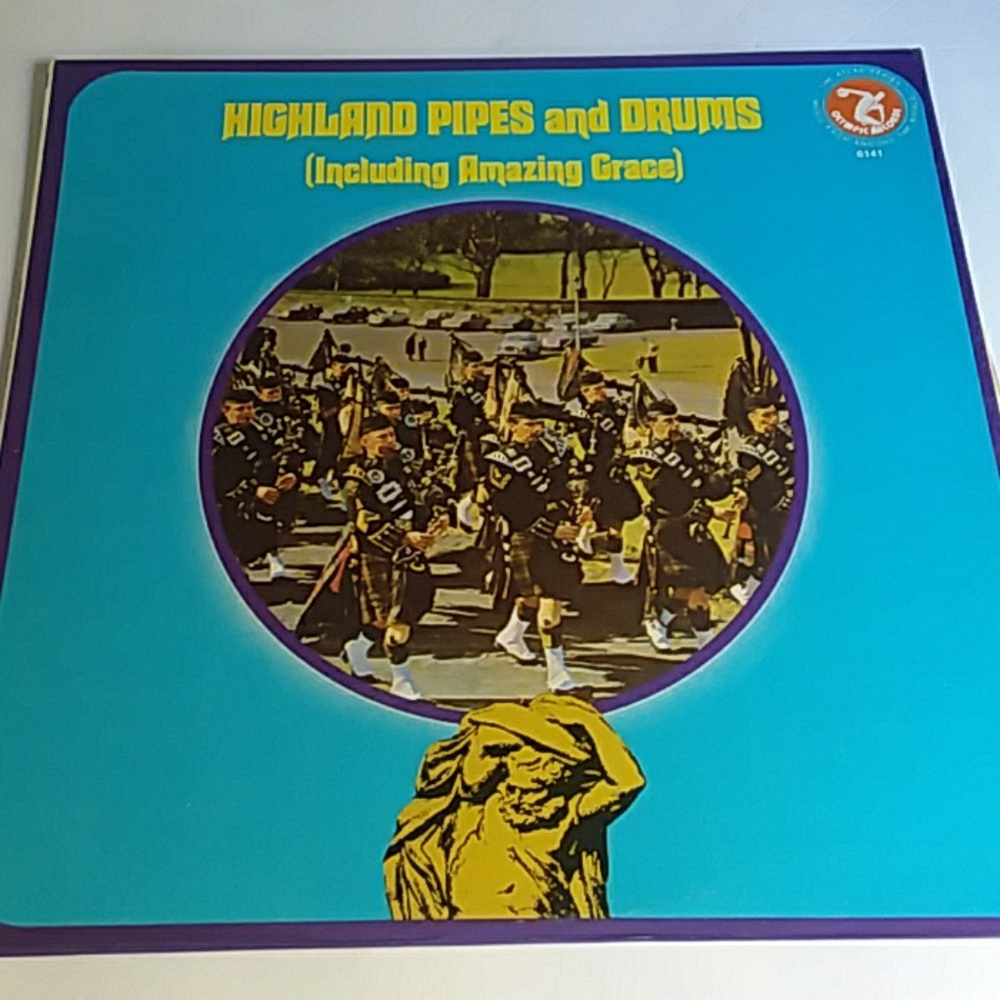 Highland pipes & drums vinyl